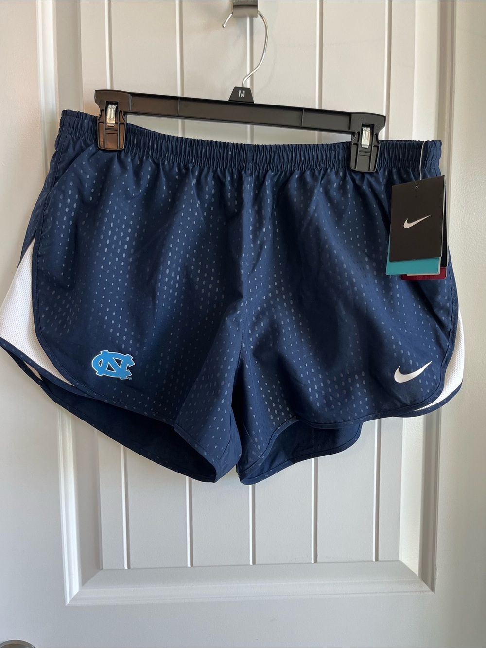 NWT Nike Women’s Navy North Carolina Dri-FIT Running Shorts